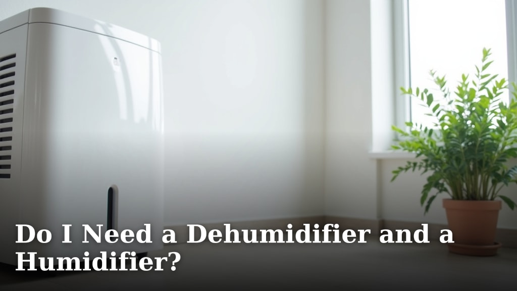 Do I Need a Dehumidifier and a Humidifier?