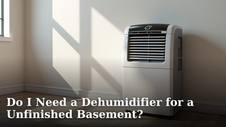 Do I Need a Dehumidifier for a Unfinished Basement?