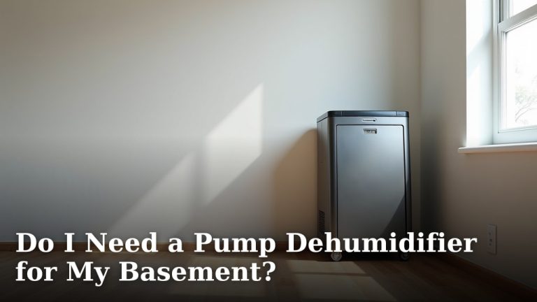 Do I Need a Pump Dehumidifier for My Basement?