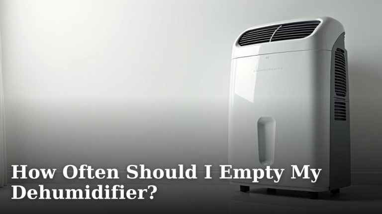 How Often Should I Empty My Dehumidifier?