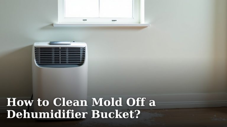 How to Clean Mold Off a Dehumidifier Bucket?
