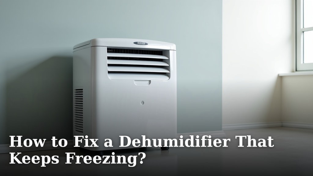 How to Fix a Dehumidifier That Keeps Freezing?