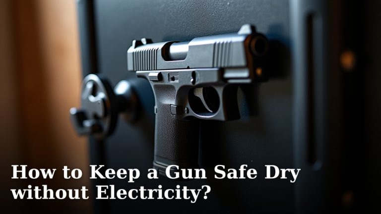 How to Keep a Gun Safe Dry without Electricity?