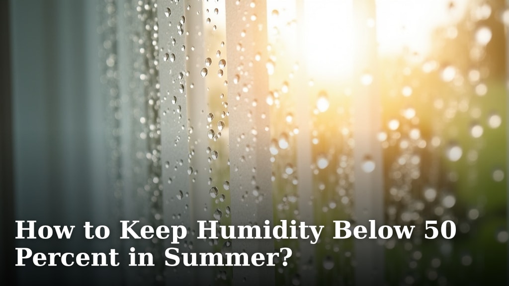 How to Keep Humidity Below 50 Percent in Summer?