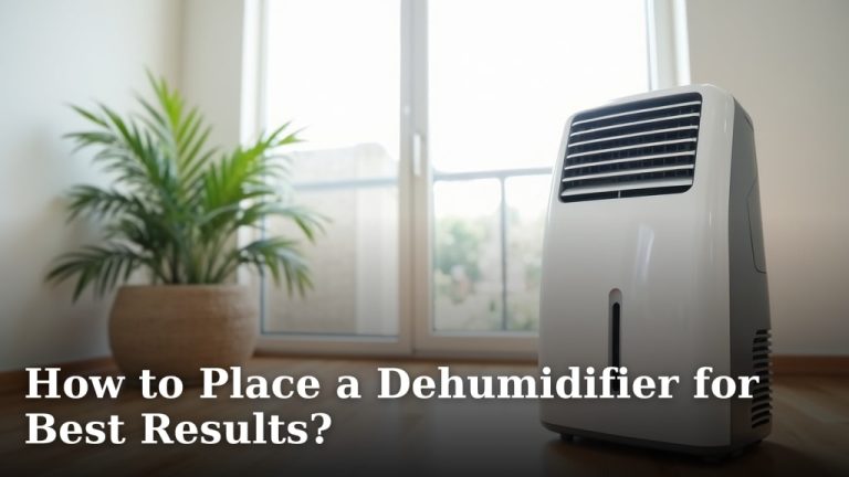 How to Place a Dehumidifier for Best Results?
