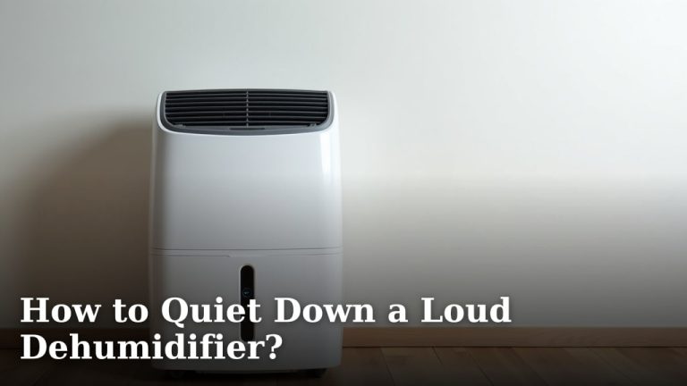 How to Quiet Down a Loud Dehumidifier?