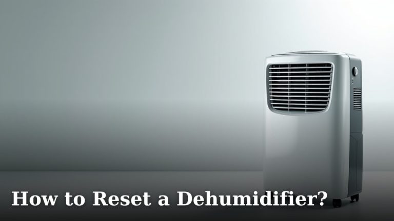 How to Reset a Dehumidifier?