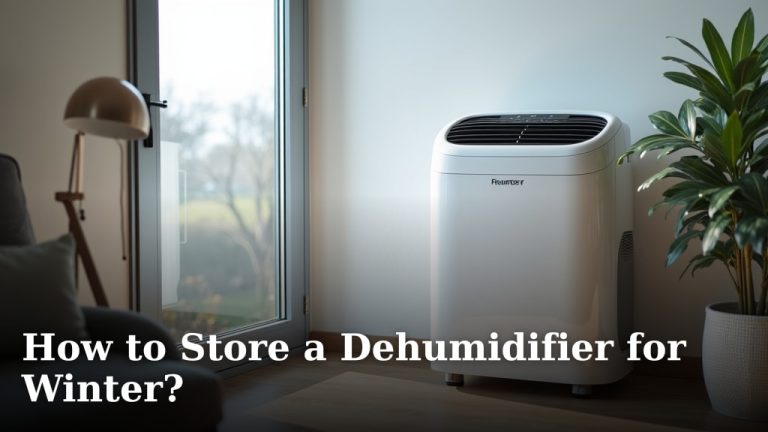 How to Store a Dehumidifier for Winter?
