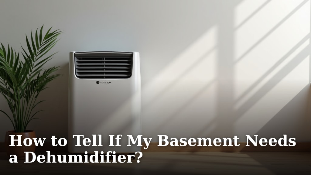 How to Tell If My Basement Needs a Dehumidifier?