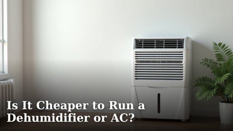 Is It Cheaper to Run a Dehumidifier or AC?