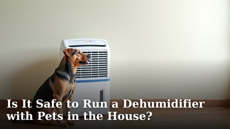 Is It Safe to Run a Dehumidifier with Pets in the House?