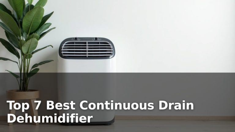 Top 7 Best Continuous Drain Dehumidifier
