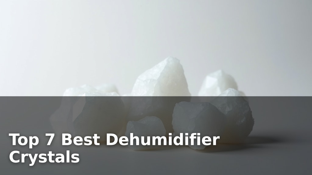 Top 7 Best Dehumidifier Crystals