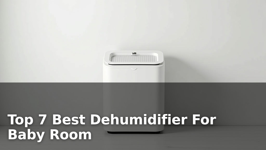 Top 7 Best Dehumidifier For Baby Room
