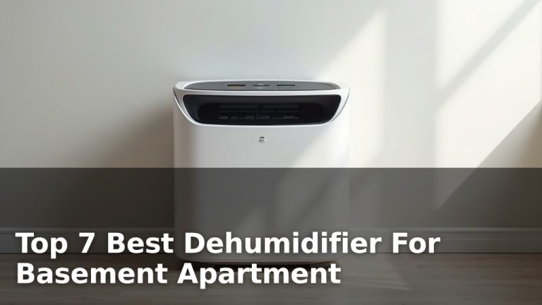 Top 7 Best Dehumidifier For Basement Apartment