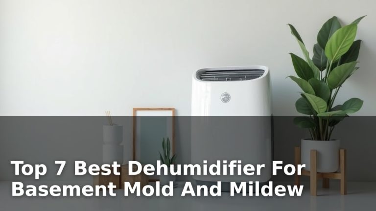 Top 7 Best Dehumidifier For Basement Mold And Mildew
