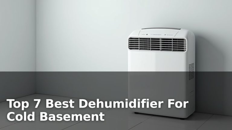 Top 7 Best Dehumidifier For Cold Basement