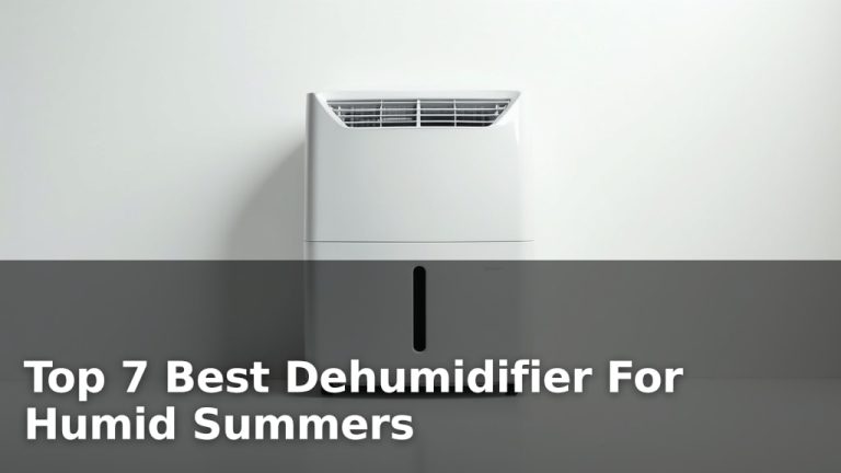 Top 7 Best Dehumidifier For Humid Summers