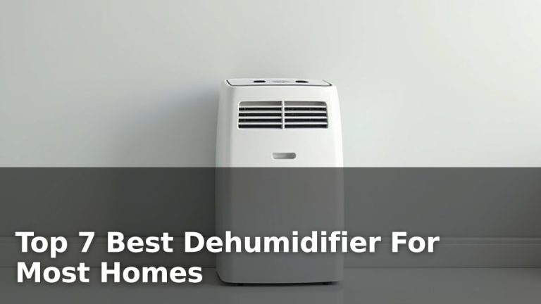 Top 7 Best Dehumidifier For Most Homes