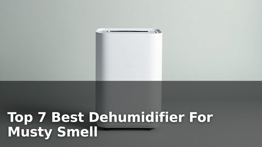 Top 7 Best Dehumidifier For Musty Smell