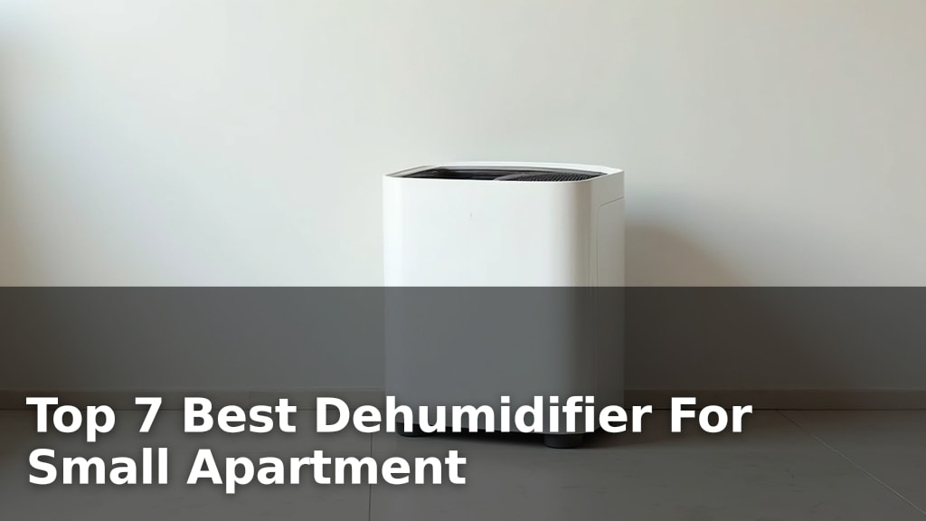 Top 7 Best Dehumidifier For Small Apartment