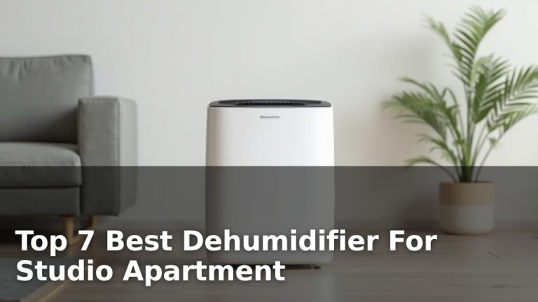 Top 7 Best Dehumidifier For Studio Apartment