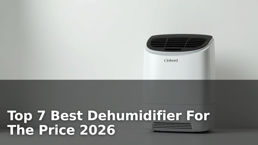 Top 7 Best Dehumidifier For The Price 2026