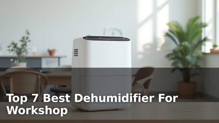 Top 7 Best Dehumidifier For Workshop