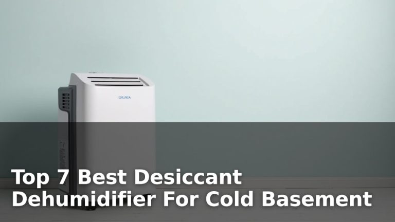 Top 7 Best Desiccant Dehumidifier For Cold Basement