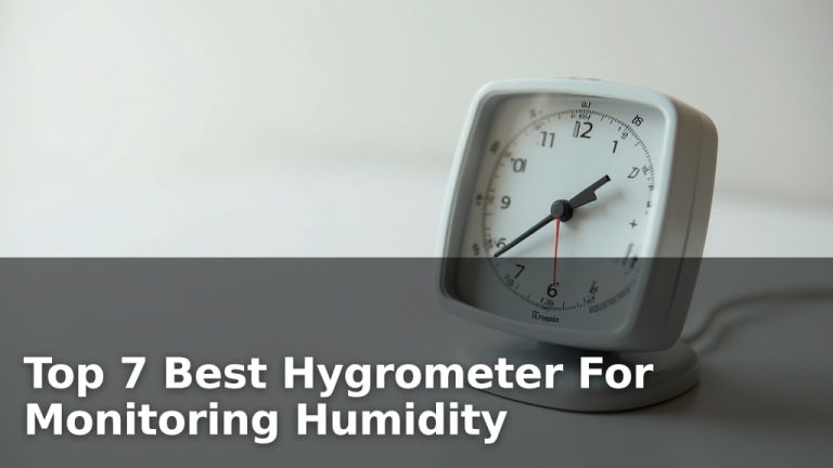 Top 7 Best Hygrometer For Monitoring Humidity