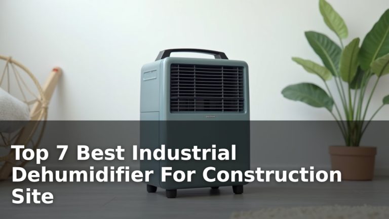 Top 7 Best Industrial Dehumidifier For Construction Site