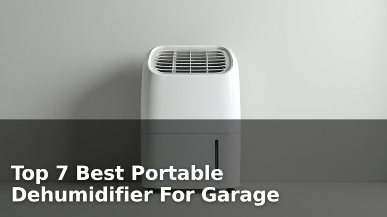 Top 7 Best Portable Dehumidifier For Garage