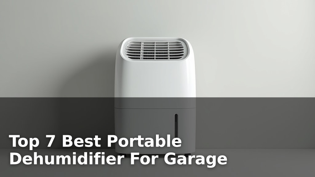 Top 7 Best Portable Dehumidifier For Garage