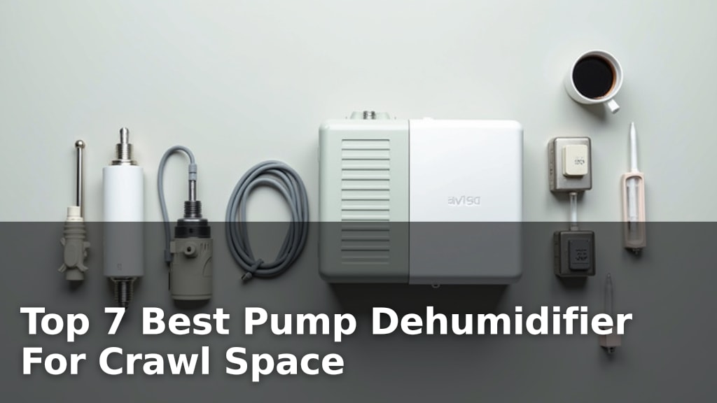 Top 7 Best Pump Dehumidifier For Crawl Space