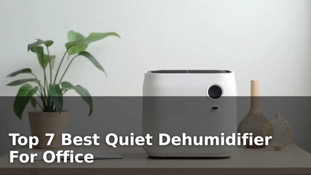 Best Quiet Dehumidifier For Office