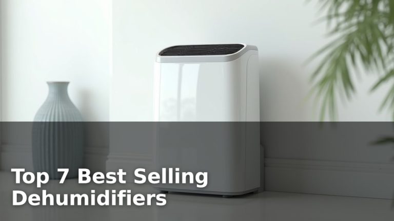 Top 7 Best Selling Dehumidifiers