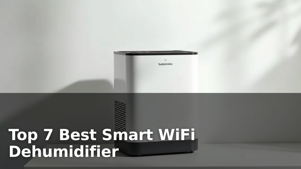 Top 7 Best Smart WiFi Dehumidifier
