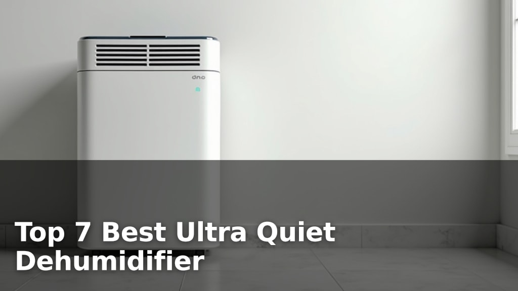Top 7 Best Ultra Quiet Dehumidifier