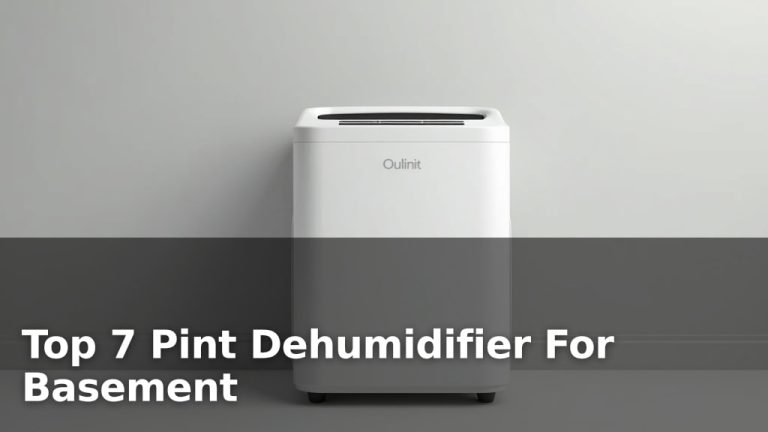 Top 7 Pint Dehumidifier For Basement