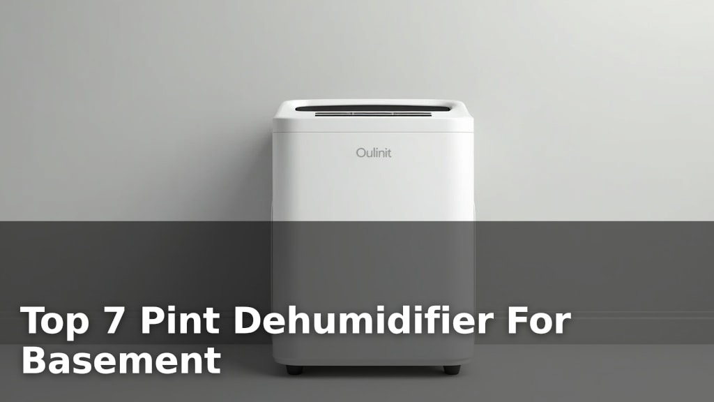 Top 7 Pint Dehumidifier For Basement