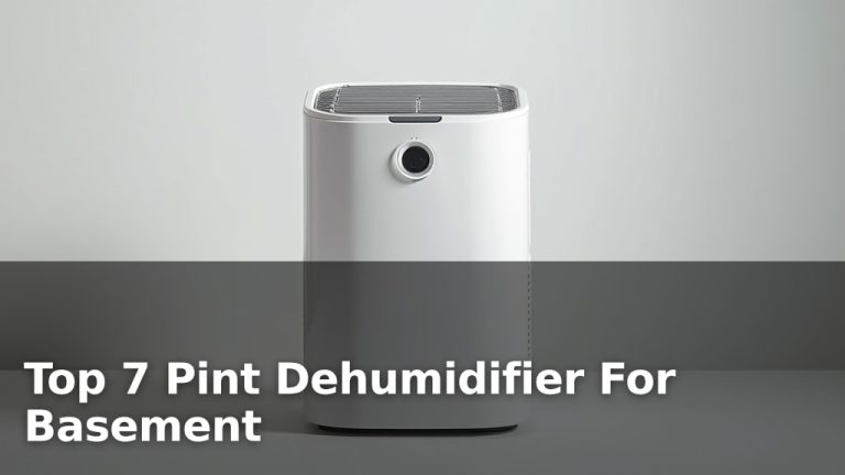Top 7 Pint Dehumidifier For Basement