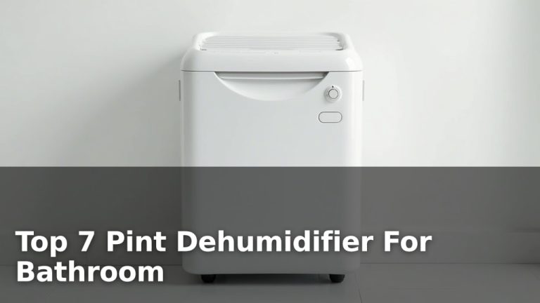 Top 7 Pint Dehumidifier For Bathroom