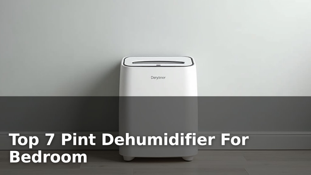 Top 7 Pint Dehumidifier For Bedroom