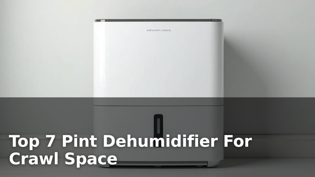 Top 7 Pint Dehumidifier For Crawl Space