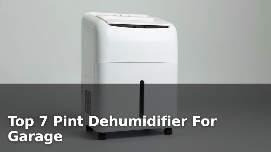 Top 7 Pint Dehumidifier For Garage