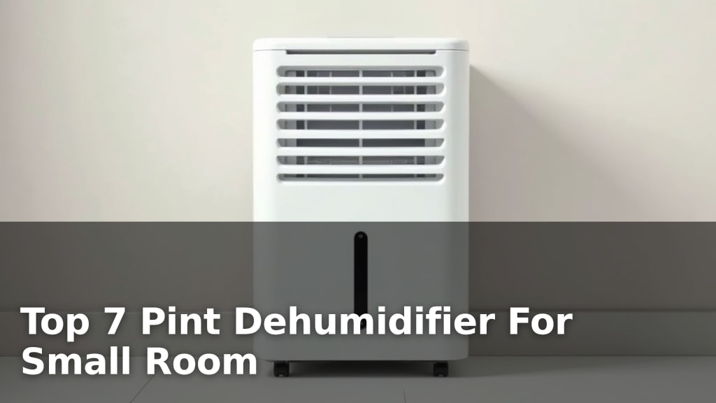 Top 7 Pint Dehumidifier For Small Room