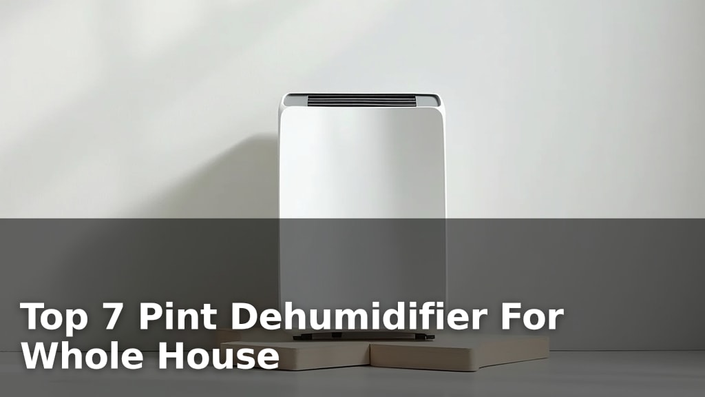 Top 7 Pint Dehumidifier For Whole House