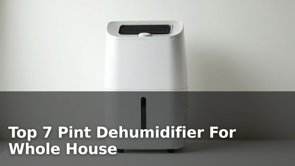 Top 7 Pint Dehumidifier For Whole House