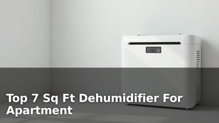 Top 7 Sq Ft Dehumidifier For Apartment