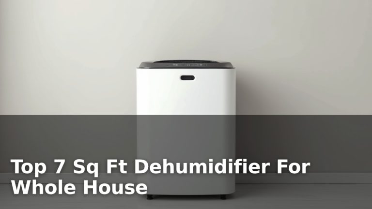 Top 7 Sq Ft Dehumidifier For Whole House